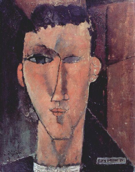 Amedeo Modigliani Portrat des Raymond oil painting picture